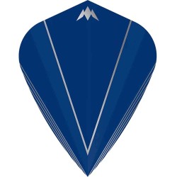 Fülle Mission Darts Federn Kite Schattierungen Blau F3030