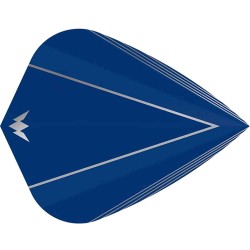 Fülle Mission Darts Federn Kite Schattierungen Blau F3030