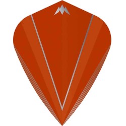 Fülle Mission Darts Federn Kite Schattierungen Orange F3036