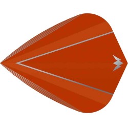 Plumas Mission Darts Plumas Kite Shades Naranja F3036