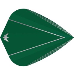 Plumas Mission Darts Plumas Kite Tons Verde F3037