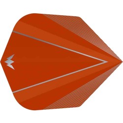 Plumas Mission Darts Plumas Shades No6 Naranja F3046