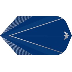 Plumas Mission Darts Plumas Shades Slim Azul F3050