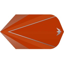 Fülle Mission Darts Federn Schattierungen Schlank Orange F3056