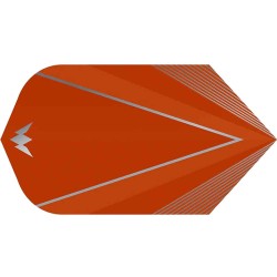 Plumas Mission Darts Plumas Shades Slim Naranja F3056