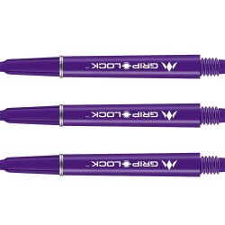 Canas Mission Darts Griplock Morada Longa 48mm S1076