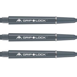 Cañas Mission Darts Griplock Gris Corta 34mm S1090