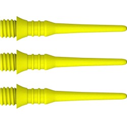 Ponta Mission Titan Pro Soft Tip 25mm Amarelo Neon X9162