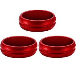 Anillos Mission Darts F-lock Rojo 3 Unidades X2503