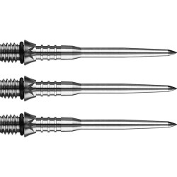 Punta Conversion Mission Darts Titan Pro Ti Grooved Silber 26mm X2471