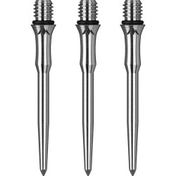 Punta Conversion Mission Darts Titan Pro Ti Edge Shark Prata 26mm X2591