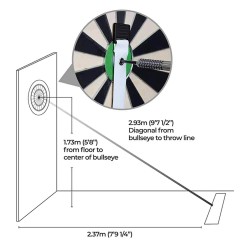 Metro mit Mosqueton Mission Darts Bx076