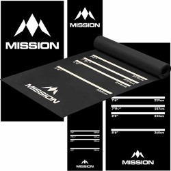 Mission Heavy Rubber Pro Level Dart Mat Mat14