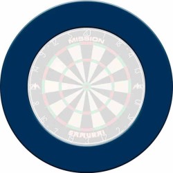 Dartboard Umgebung Mission Darts Blau Su003