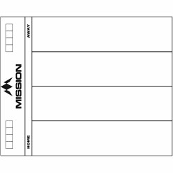 Tabuleiro Mission Darts Whiteboard 501 Branco Mb02