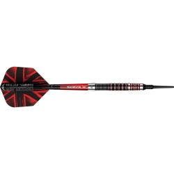 Darts Mission Darryl Fitton Der Dazzler Rot Schwarz Elektro 95% 18g D1631