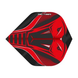 Plumas Perfect Darts Super Cobra No2 Std Rojo F3247