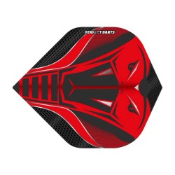 Plumas Perfect Darts Super Cobra No2 Std Vermelho F3247