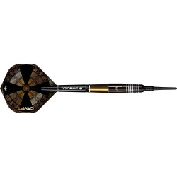 Darts Mission Crypt M2 Schwarz Gold 90% 21g D1599