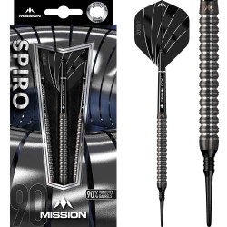 Dardo Mission Spiro Graphite Pvd M1 Preto 90% 20g D9700