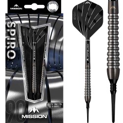 Dardo Mission Spiro Graphite Pvd M2 Preto 90% 19g D9702