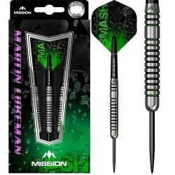 Darts Mission Martin Lukeman Schwarz Grün 90% 23g D0864