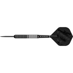 Darts Mission Kuro M1 Schwarz Rücken Saber Grip 90% 22g D5399