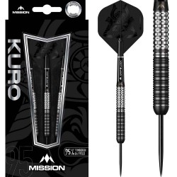 Dardo Mission Kuro M1 Negro Rear Sabre Grip 90% 22g D5399