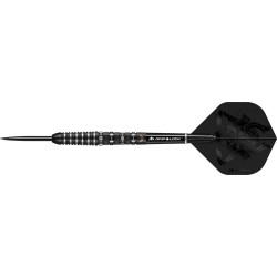 Darts Mission Kuro M3 Schwarz Rück Iso Grip 90% 22g D5394