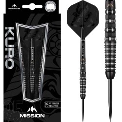 Dardo Mission Kuro M3 Negro traseiro Iso Grip 90% 22g D5394