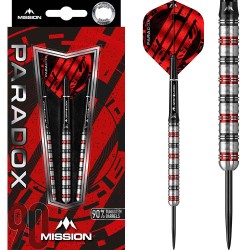 Dardo Mission Paradox M1 Straight Preto Vermelho Electro 90% 21g D1563