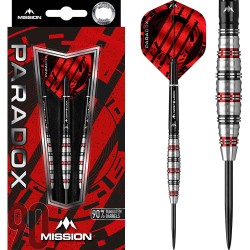 Dardo Mission Paradox M2 Curved Preto Vermelho Electro 90% 24g D1567