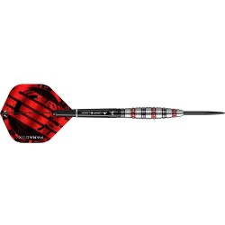 Darts Mission Paradox M2 Curved Schwarz Rot Elektro 90% 26g D1568