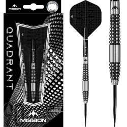 Darts Mission Quadrant M2 Quad Grip 90% 24g D1515