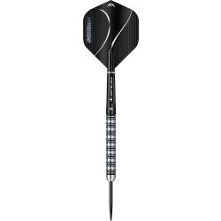 Darts Mission Chiron M1 Schwarz Blau Elektrisch 90% 22gr D1558