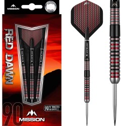 Darts Mission Red Dawn M1 Straight Ring 90% 22gr D1523