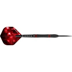 Darts Mission Deep Impact M5 Schwarz Rot 80% 22g D5376