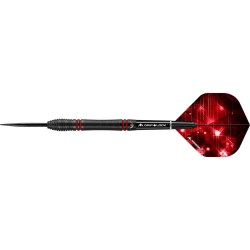 Darts Mission Deep Impact M5 Schwarz Rot 80% 22g D5376