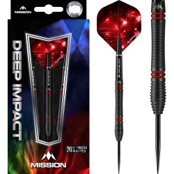 Dardo Mission Deep Impact M5 Preto Vermelho 80% 22g D5376