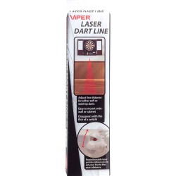 Laser Linha de Tiro Viper Darts Branco Dbx058
