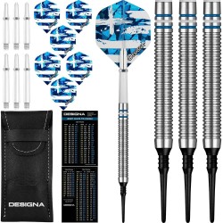 Darts Designa Patriot X Darts Griechenland 90% 20g D9536