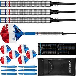 Dardo Designa Patriot X Darts Holanda 90% 20g D9537