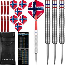 Darts Designa Patriot X Darts Norwegen 90% 24g D0740