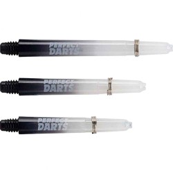 Canas Perfectdarts Dois tons Negro Fumo Longo S1209