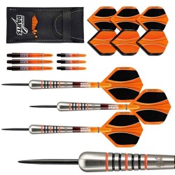 Darts Perfect Darts Solarfox 2 Bombe Schwarz Orange 90% 24g D3548