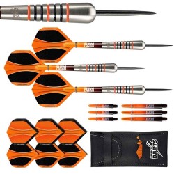 Darts Perfect Darts Solarfox 2 Bombe Schwarz Orange 90% 24g D3548