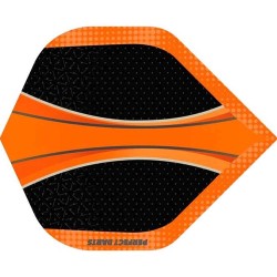 Plumas Perfect Darts Solarfox No2 Std Negro Naranja F3249