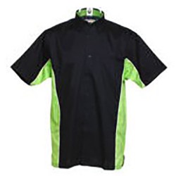 Camisa Sport Dart Preto E Lima XL Kk185nl-xl