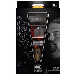 Darts Target Darts Deutscher Riese Gabriel Clements Schwarz 90% 23g 190228