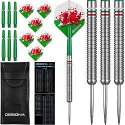 Darts Designa Patriot X Darts Wales 90% 24g D0730